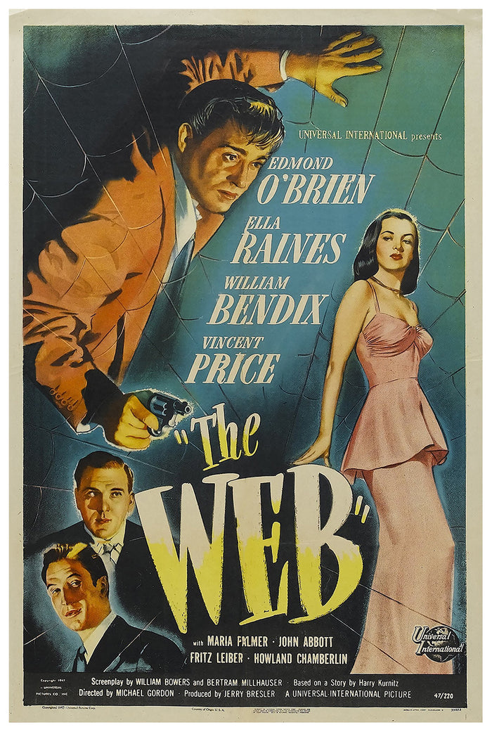 The Web 1947 - US - v1 - Classic Movie Poster