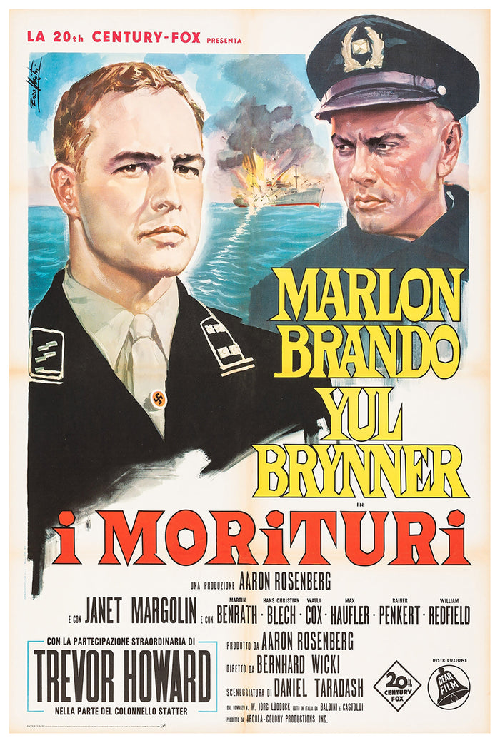 Morituri 1965 - Italy - v1 - Classsic Movie Poster