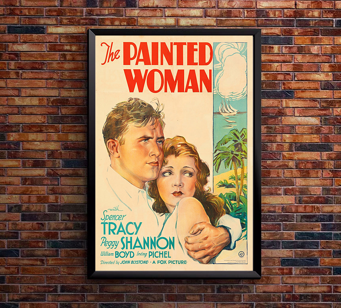 The Painted Woman 1932 - US - v1 - Classic Movie Poster