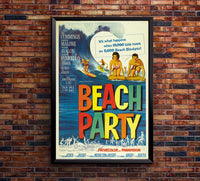 Beach Party 1963 - US - v1 - Classic Movie Poster