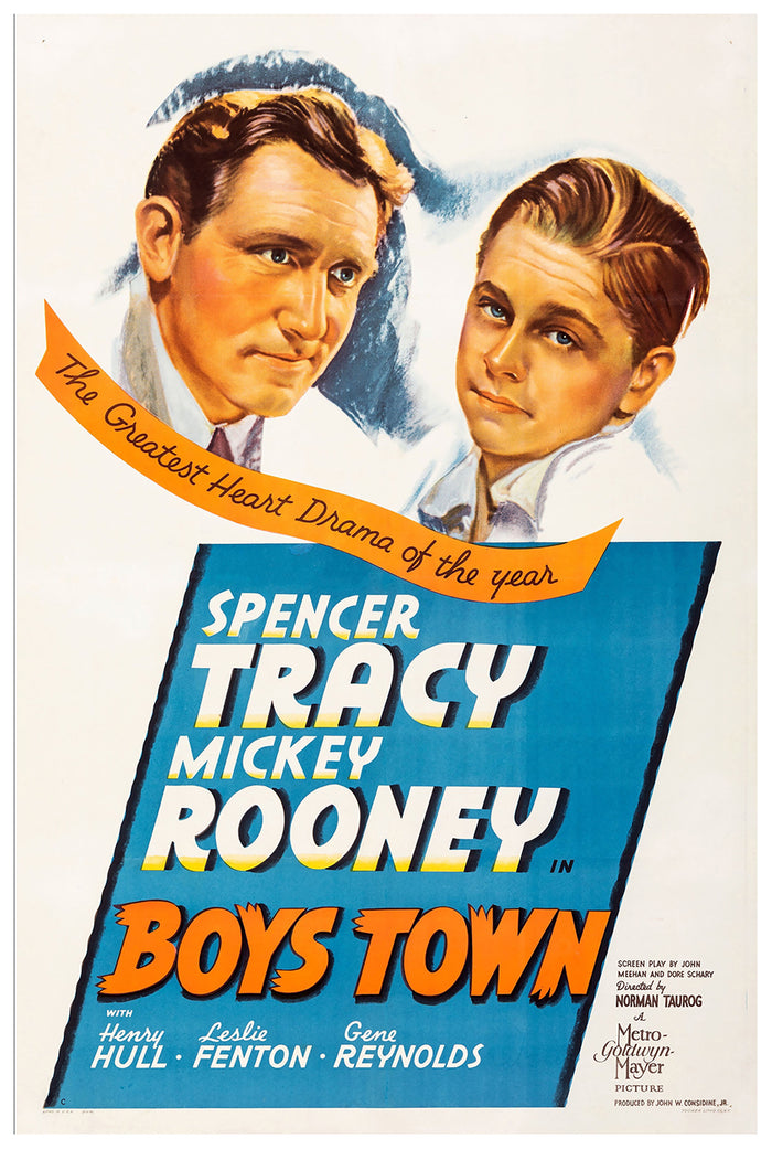 Boys Town 1938 - US - v5 - Classic Movie Poster