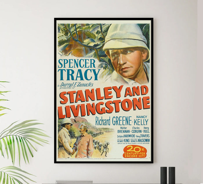 Stanley and Livingstone 1939 - US - v4 - Classic Movie Poster