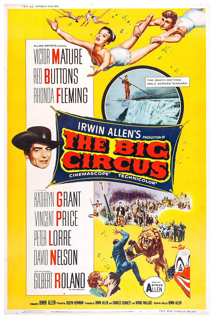 The Big Circus 1959 - US - v4 - Classic Movie Poster