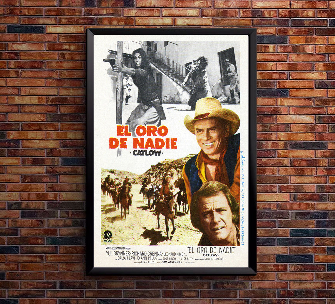 Catlow 1971 - Spain - v2 - Classsic Movie Poster