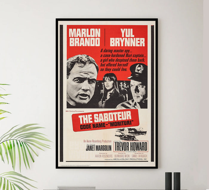 Morituri 1965 - US - v2 - Classsic Movie Poster