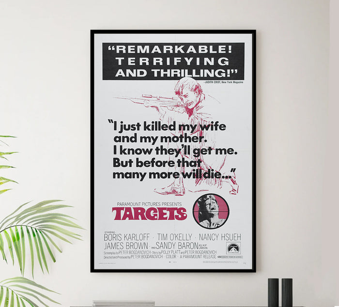 Targets 1968 - US - v1 - Classic Movie Poster