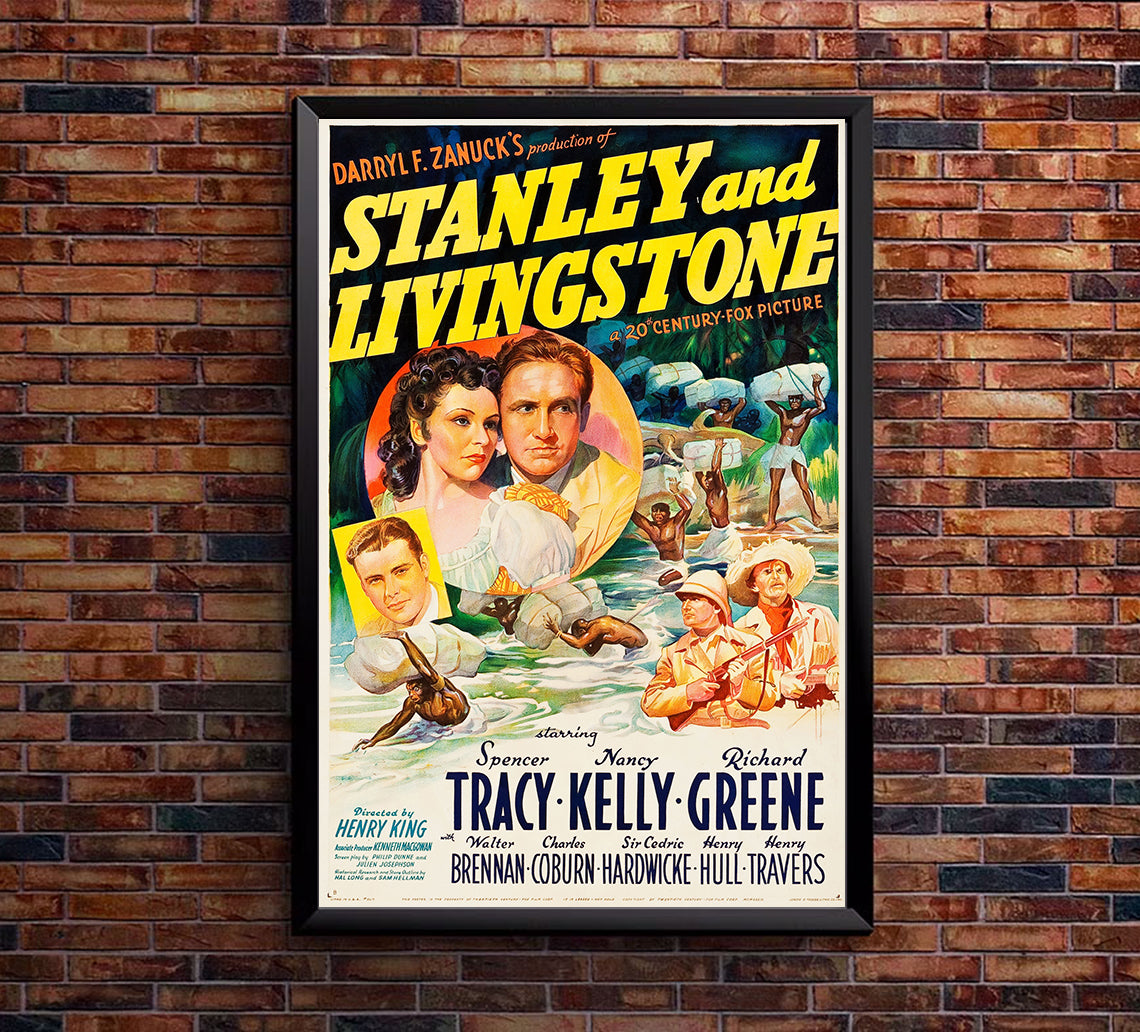 Stanley and Livingstone 1939 - US - v2 - Classic Movie Poster