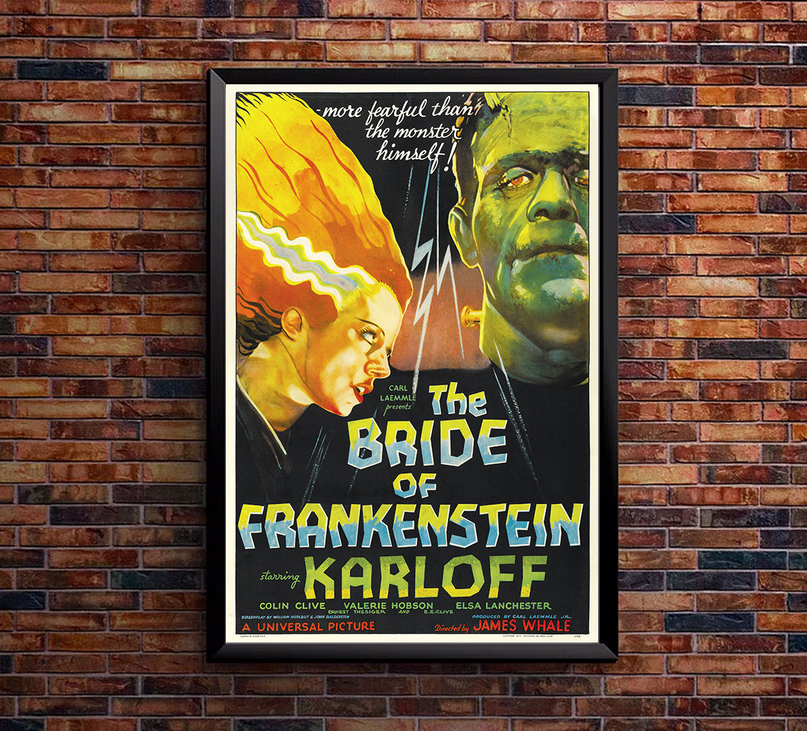 Bride of Frankenstein 1935 - US - v1 - Classic Movie Poster