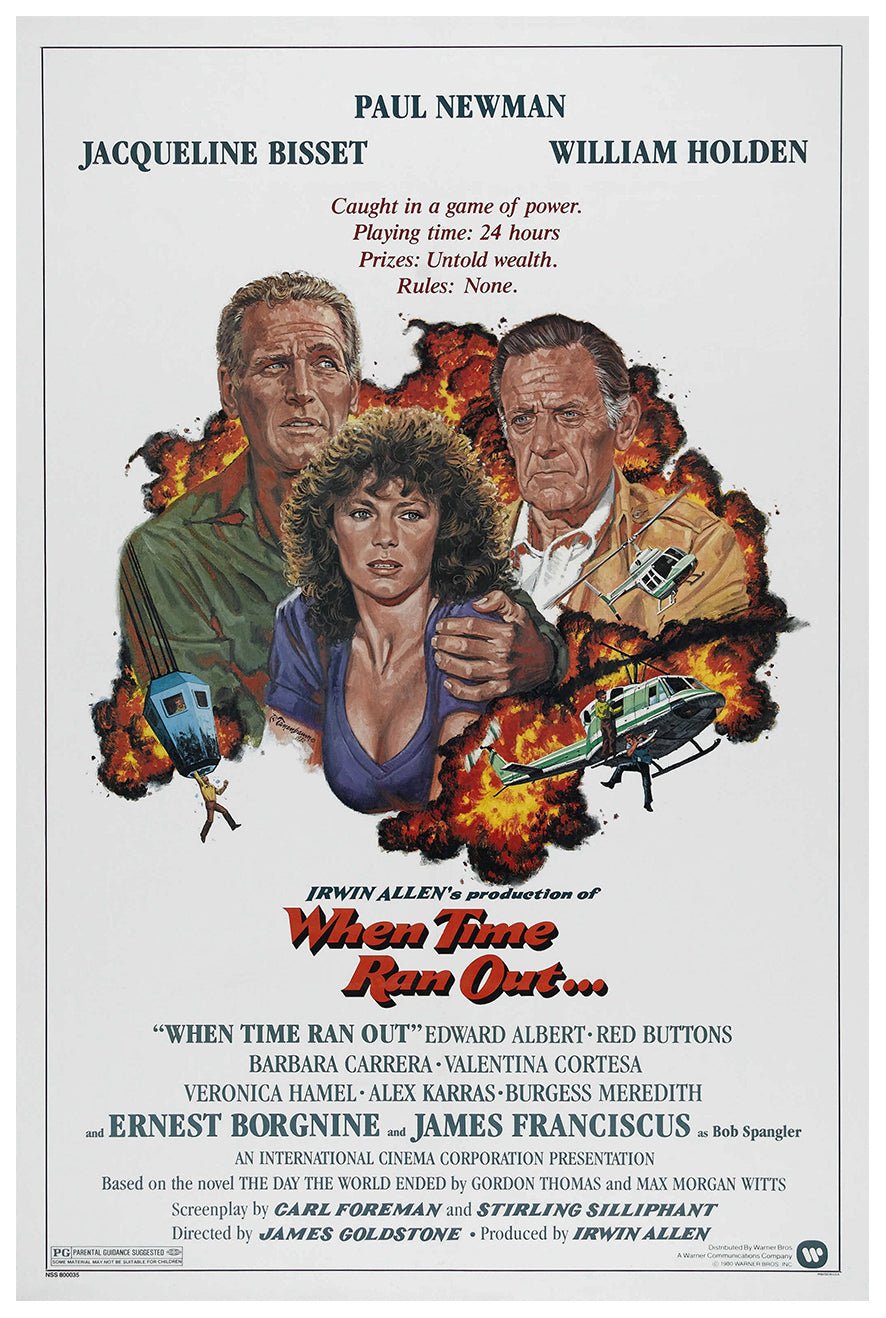 When Time Ran Out... 1980 - Paul Newman - US - Classic Movie Poster
