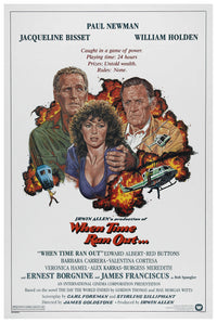 When Time Ran Out... 1980 - Paul Newman - US - Classic Movie Poster