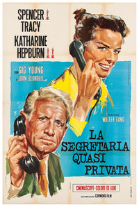 Desk Set 1957 - Italy - v1 - Classic Movie Poster