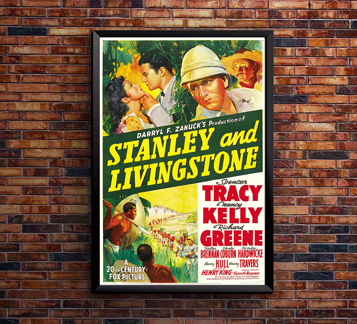 Stanley and Livingstone 1939 - US - v1 - Classic Movie Poster