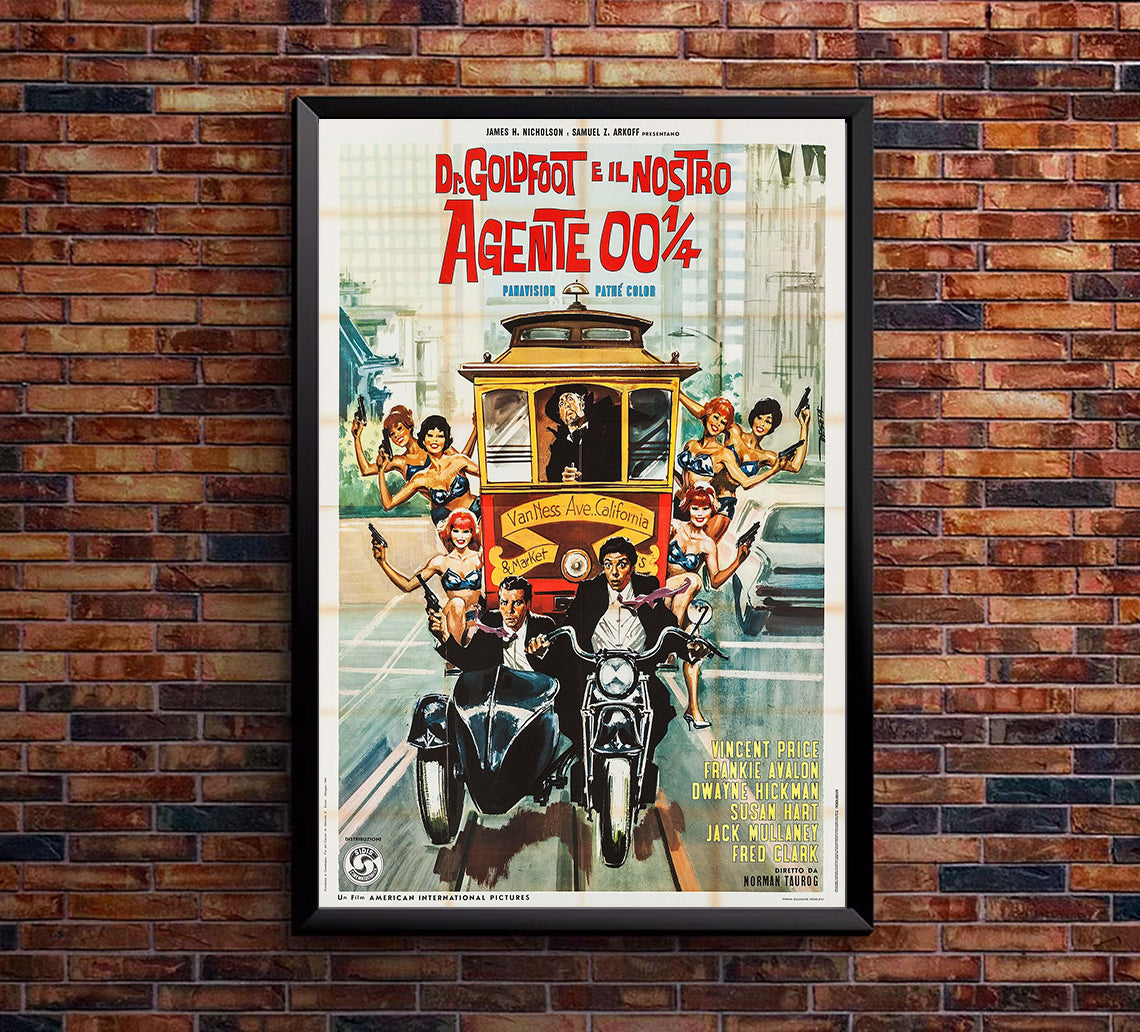 Dr. Goldfoot and the Bikini Machine 1965 - Italy - v1 - Classic Movie Poster