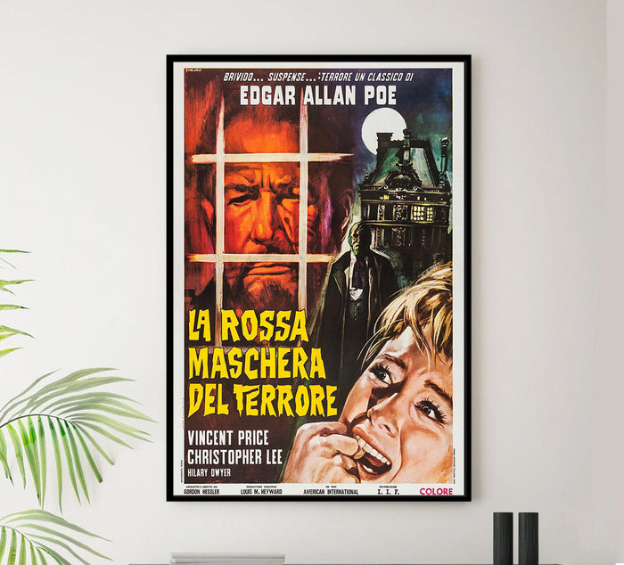 The Oblong Box 1969 - Italy - v1 - Classic Movie Poster