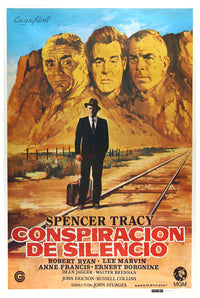 Bad Day at Black Rock 1955 - Spain - v2 - Classic Movie Poster