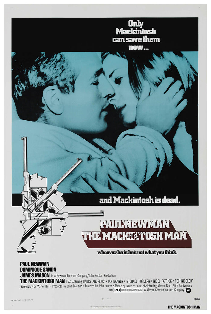 The MacKintosh Man 1973 - Paul Newman - US - Classic Movie Poster