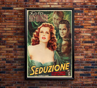The Lady in Question 1940 - Rita Hayworth - Italy - Classic Movie Poster