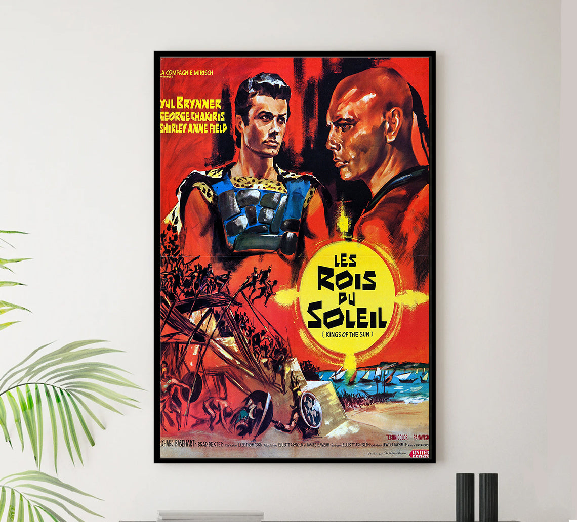 Kings of the Sun 1963 - France - v2 - Classsic Movie Poster