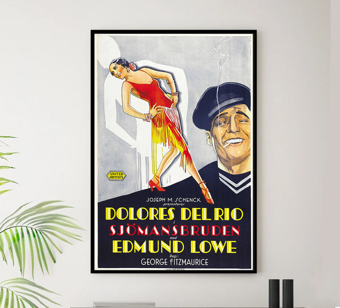 The Bad One 1930 - Sweden - v1 - Classic Movie Poster