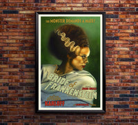 Bride of Frankenstein 1935 - US - v3 - Classic Movie Poster