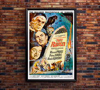 The Raven 1963 - US - v1 - Classic Movie Poster