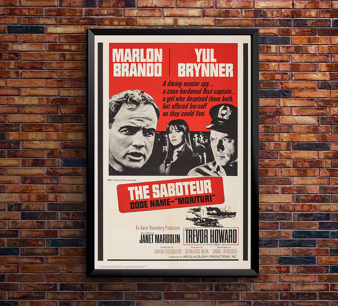 Morituri 1965 - US - v2 - Classsic Movie Poster