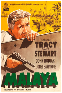 Malaya 1949 - Denmark - v1 - Classic Movie Poster
