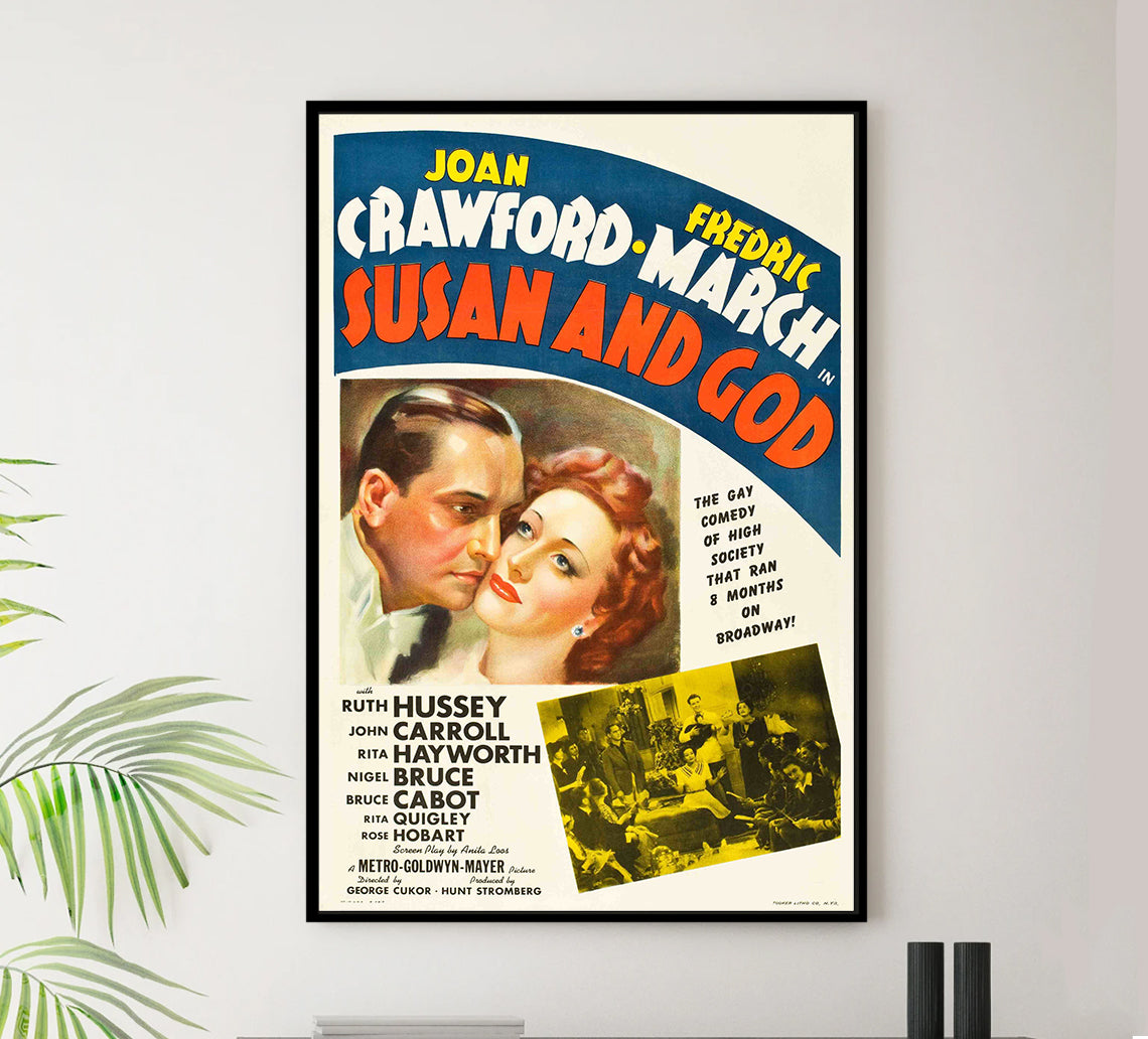 Susan and God 1940 - Rita Hayworth - US (2) - Classic Movie Poster