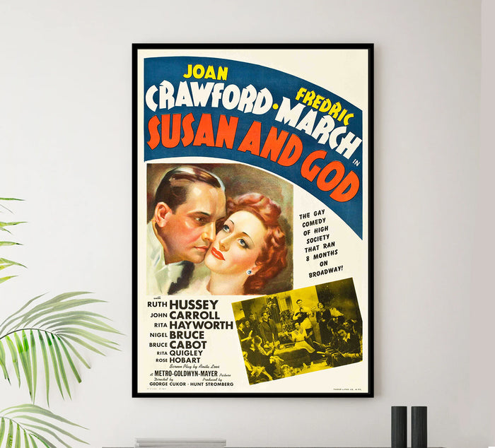 Susan and God 1940 - Rita Hayworth - US (2) - Classic Movie Poster