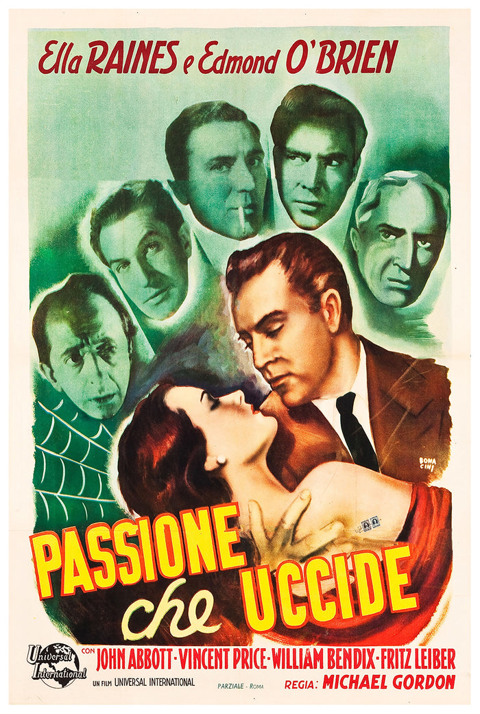 The Web 1947 - Italy - v1 - Classic Movie Poster