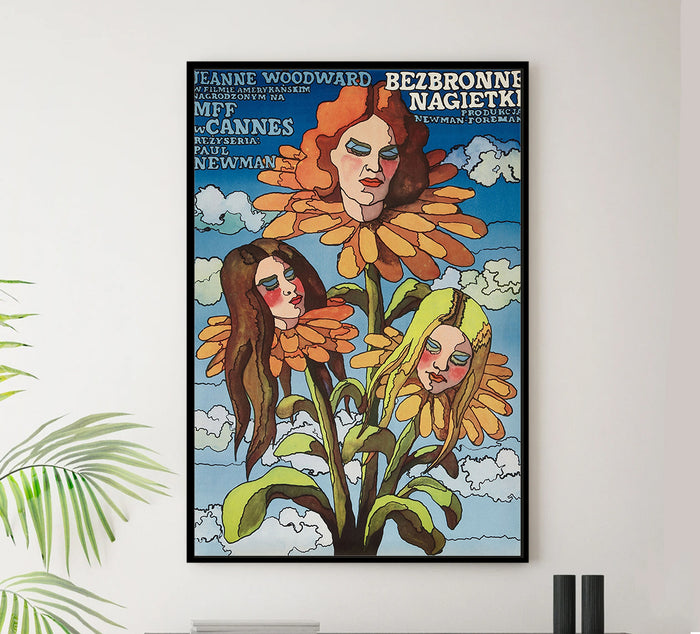 The Effect of Gamma Rays on Man-in-the-Moon Marigolds 1972 - Paul Newman - Poland - Classic Movie Poster