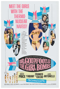 Dr Goldfoot and the Girl Bombs 1966 - US - v1 - Classic Movie Poster