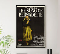 The Song of Bernadette 1943 - US - v1 - Classic Movie Poster