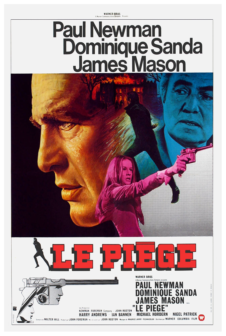 The MacKintosh Man 1973 - Paul Newman - France - Classic Movie Poster
