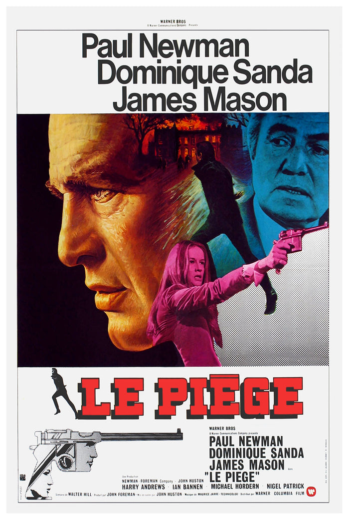 The MacKintosh Man 1973 - Paul Newman - France - Classic Movie Poster