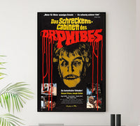 The Abominable Dr. Phibes 1971 - Germany - v1 - Classic Movie Poster