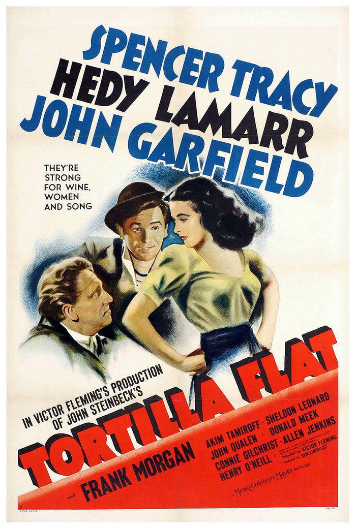 Tortilla Flat 1942 - US - v1 - Classic Movie Poster