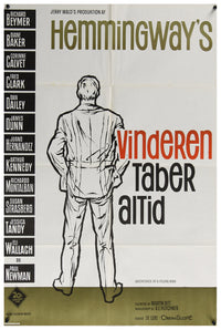 Hemingway's Adventures of a Young Man 1962 - Paul Newman - Denmark - Classic Movie Poster