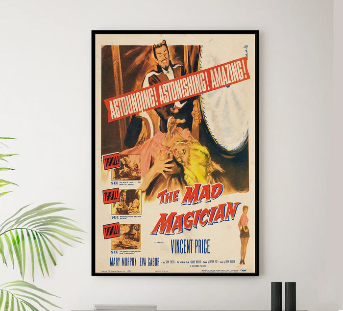 The Mad Magician 1954 - US - v6 - Classic Movie Poster