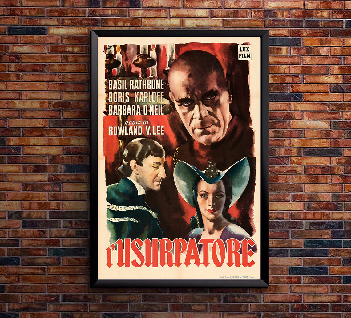 Tower of London 1939 - Italy - v2 - Classic Movie Poster