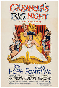 Casanova's Big Night 1954 - US - v3 - Classic Movie Poster