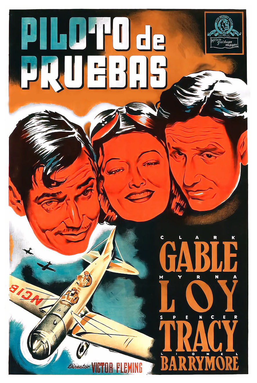 Test Pilot 1938 - Spain - v1 - Classic Movie Poster