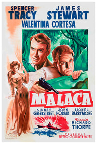Malaya 1949 - Spain - v1 - Classic Movie Poster