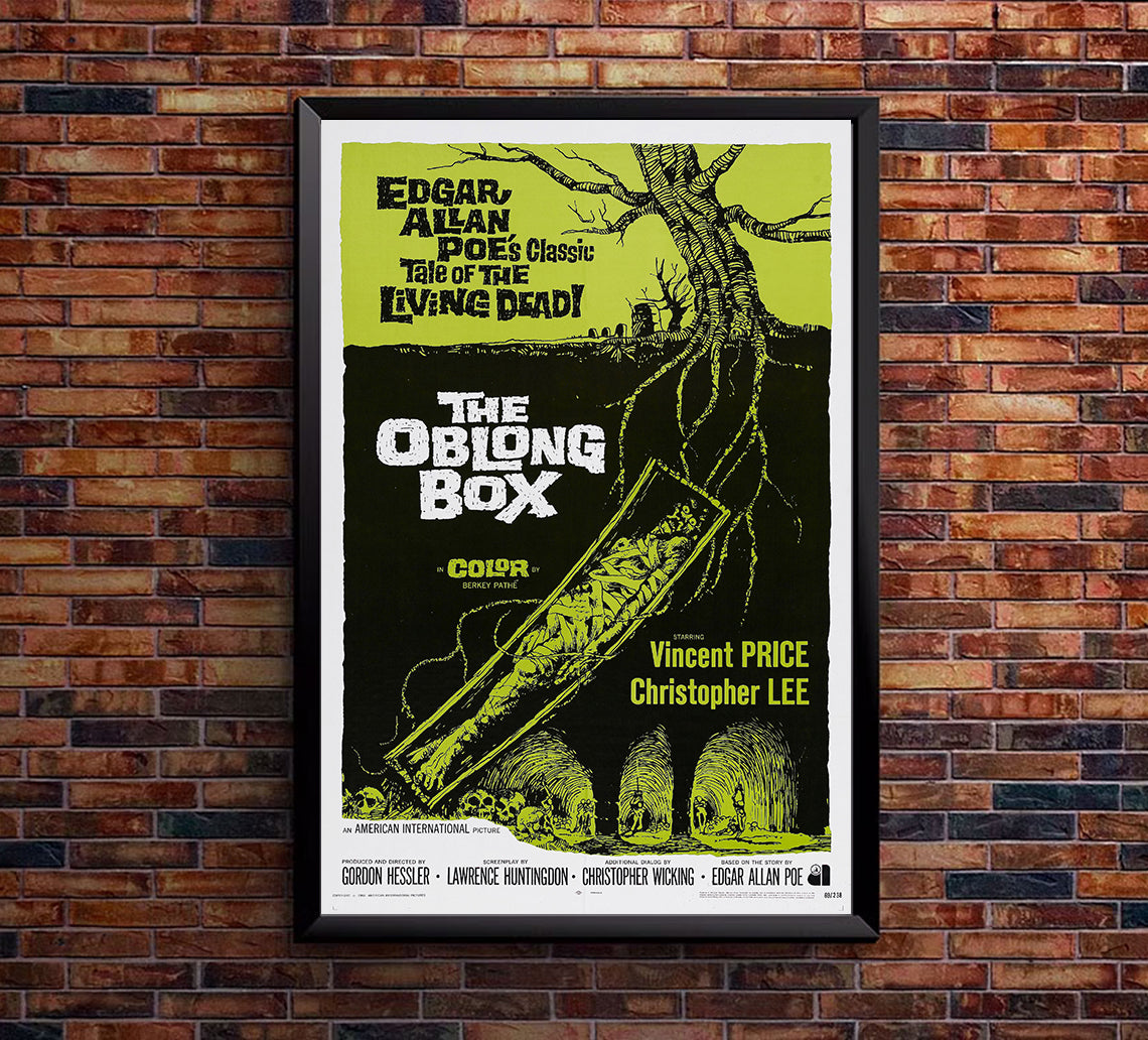 The Oblong Box 1969 - US - v1 - Classic Movie Poster