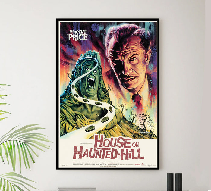 House on Haunted Hill 1959 - US - v6 - Classic Movie Poster