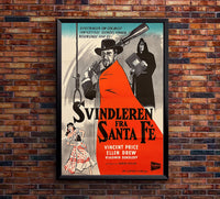 The Baron of Arizona 1950 - Denmark - v1 - Classic Movie Poster