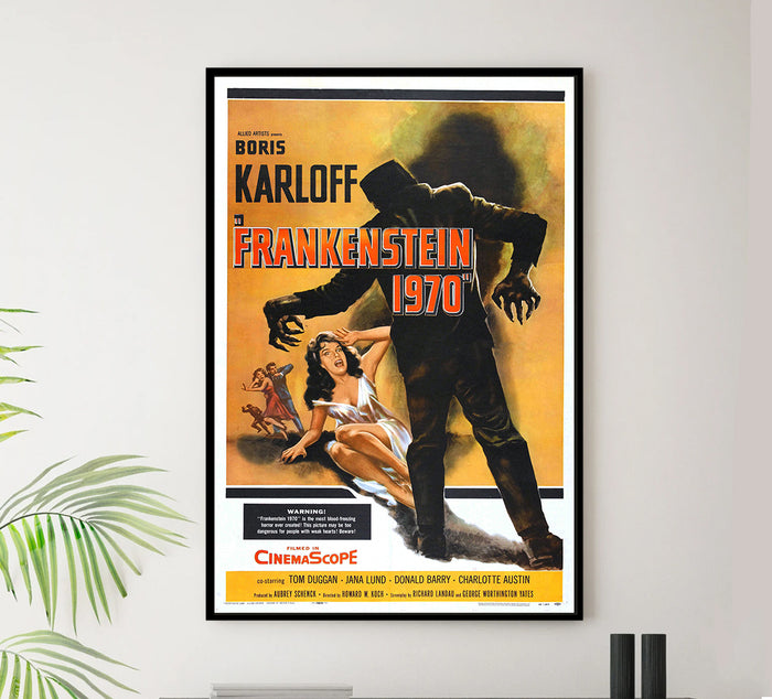 Frankenstein - 1970 1958 - US - v1 - Classic Movie Poster