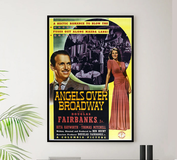 Angels Over Broadway 1940 - Rita Hayworth - US - Classic Movie Poster
