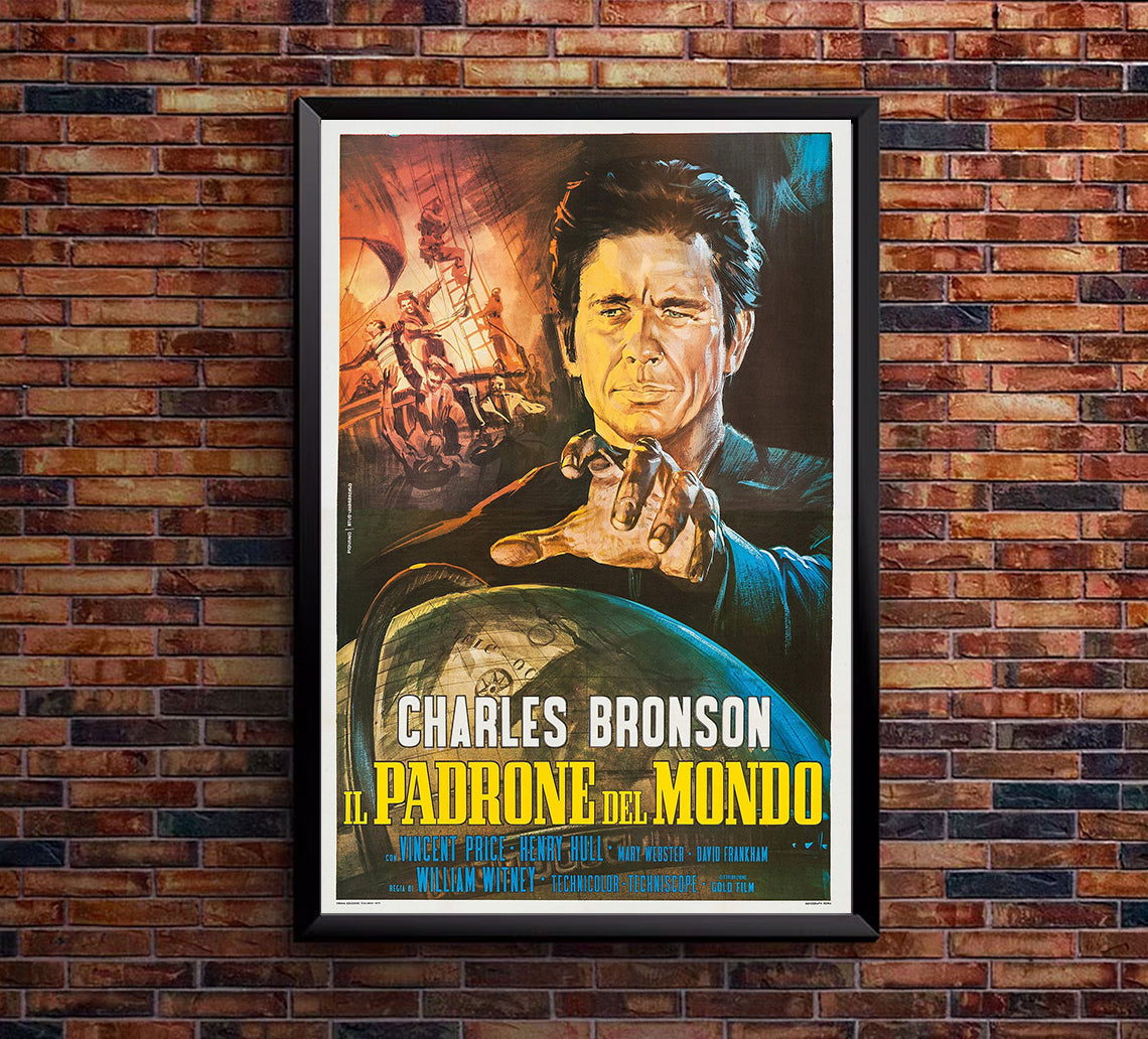 Master of the World 1961 - Italy - v1 - Classic Movie Poster
