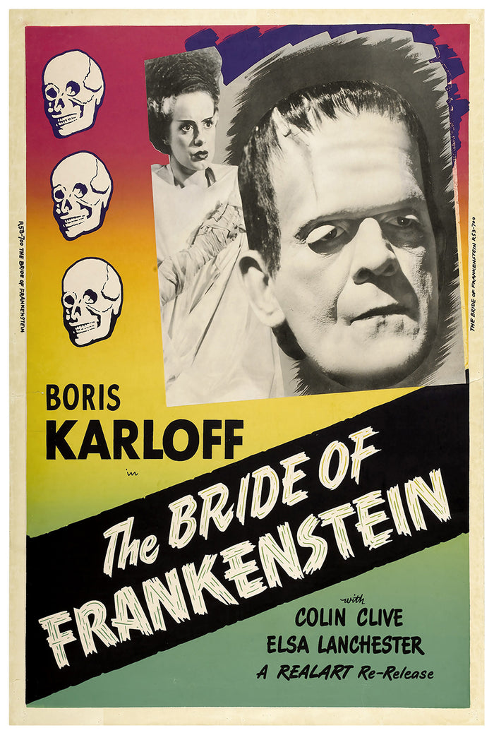 Bride of Frankenstein 1935 - US - v4 - Classic Movie Poster